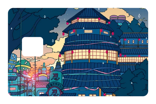 anime Sadness and Sorrow credit debit card skin