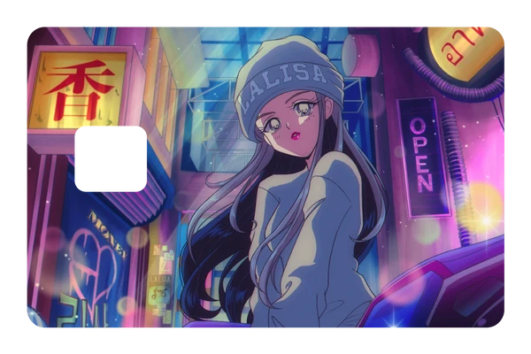 anime Lalisa credit debit card skin