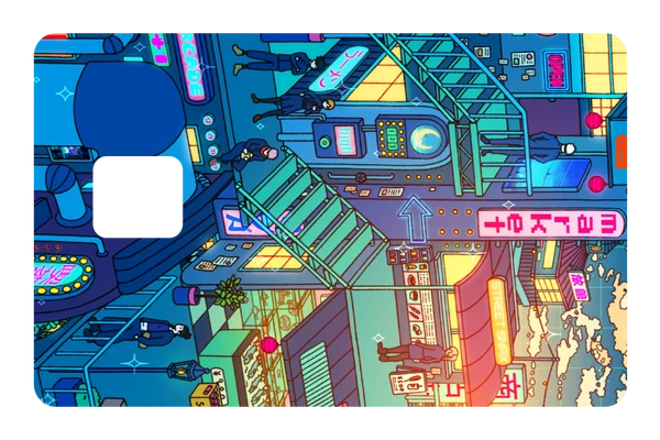 anime JJK credit debit card skin