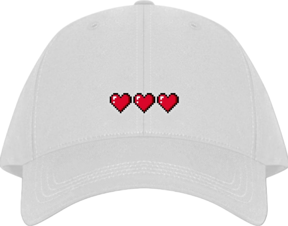 Gaming Baseball cap White 96