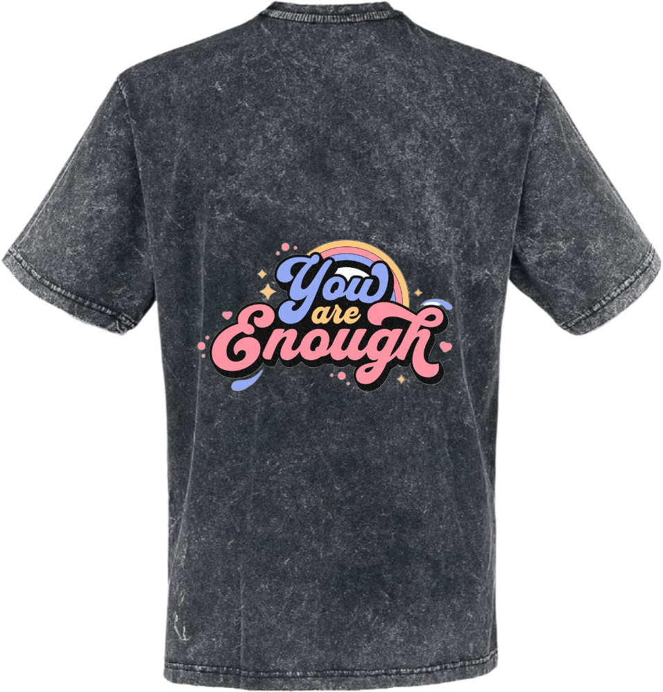 stone wash t- shirt One Size Washed Back 101