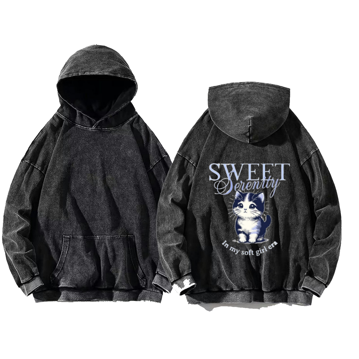 SWEET Serentty One Size hoodie Washed Back 85