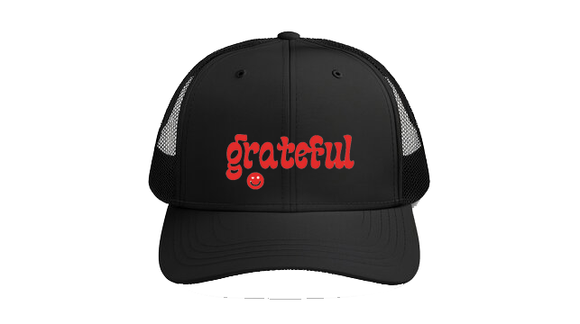 Baseball cap Black grateful 151