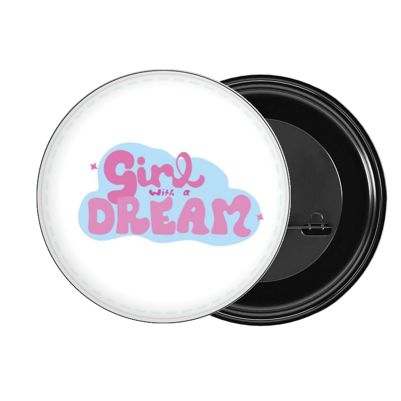 brooch Girl with a DREAM 106