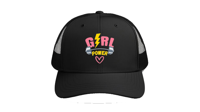 Baseball cap Black GIRL POWER 154