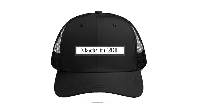 Baseball cap Black Made in 2011 155