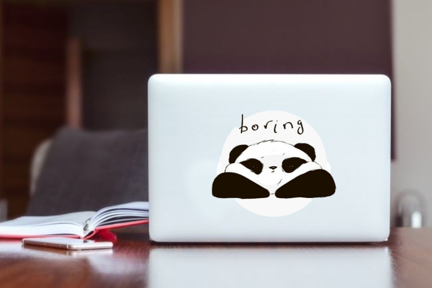 panda Laptop Sticker 10