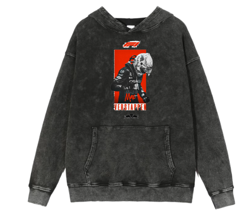 MOTOR CYCLE One Size hoodie Washed 10