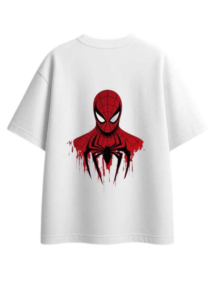 Spiderman t- shirt One Size White Back 10