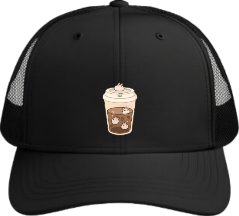 bunny Baseball cap Black 10
