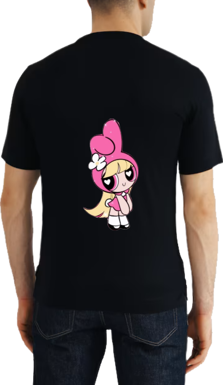 The Powerpuff Girls t- shirt One Size Black back 10
