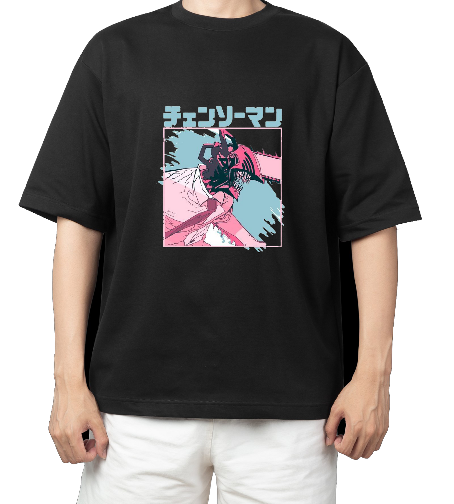 Chainsaw Man t- shirt One Size Black 10