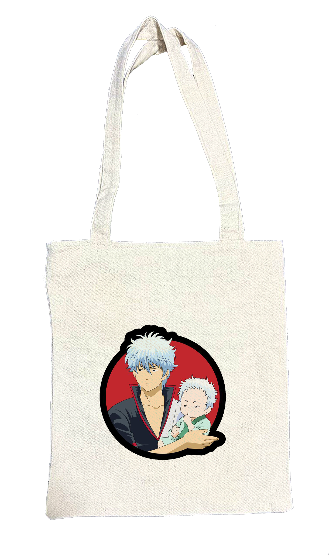 gintama tote bag beige 10