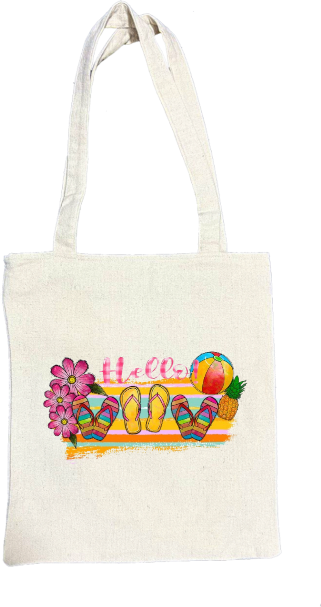 Summer Vibes tote bag Beige 10