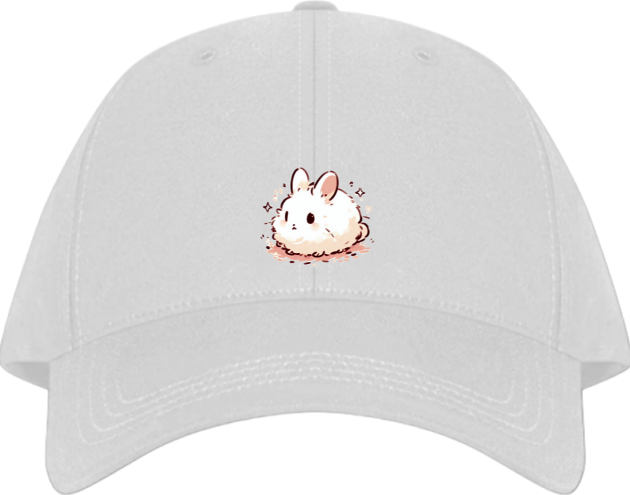 bunny Baseball cap White 10