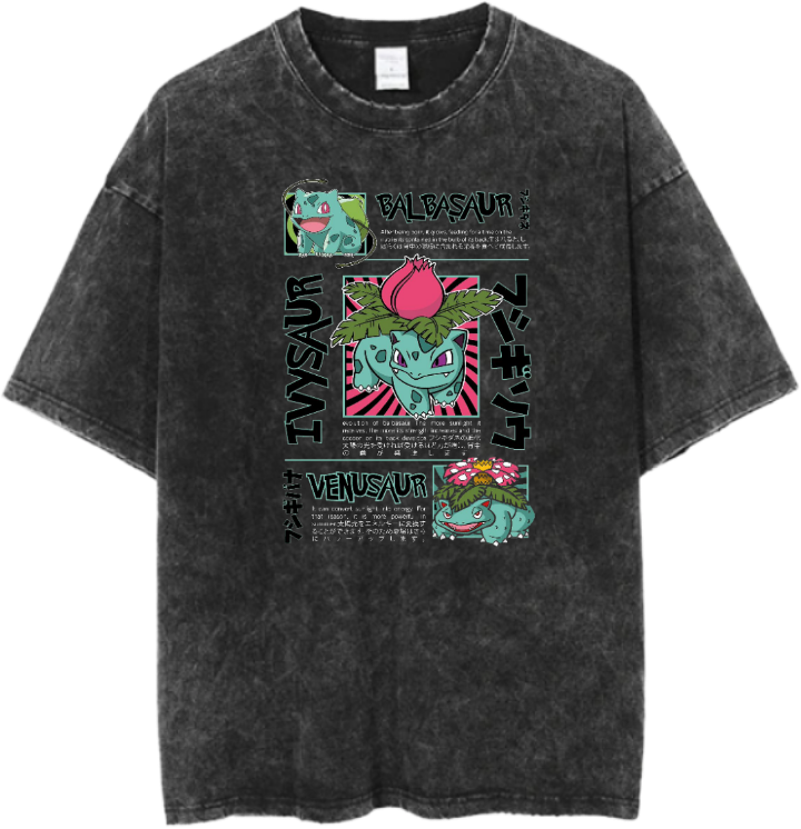 Digimon Adventure t- shirt Over Size Washed 10