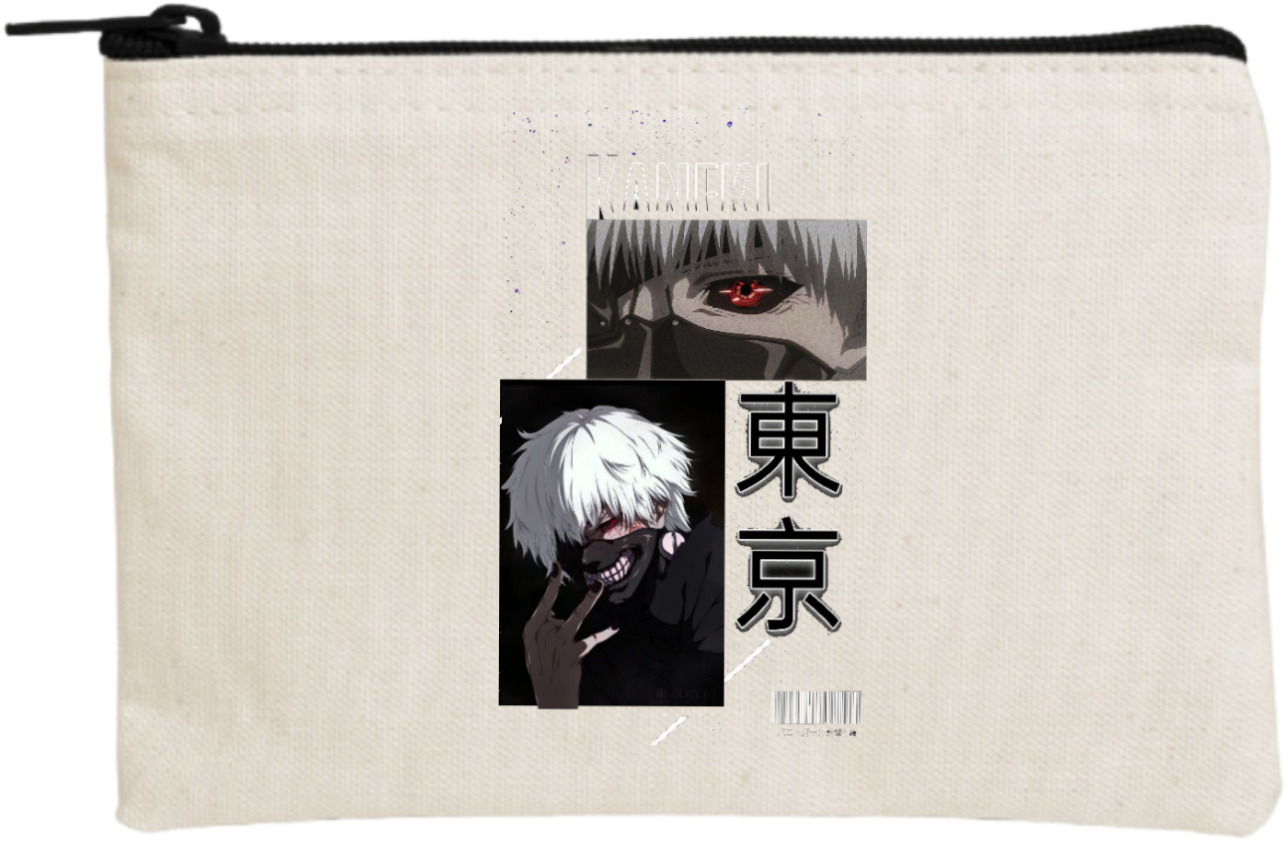 Tokyo ghoul wallet pencil case Beige 10