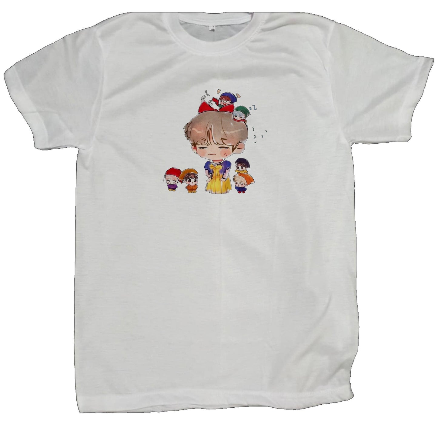BTS t- shirt fat White 10