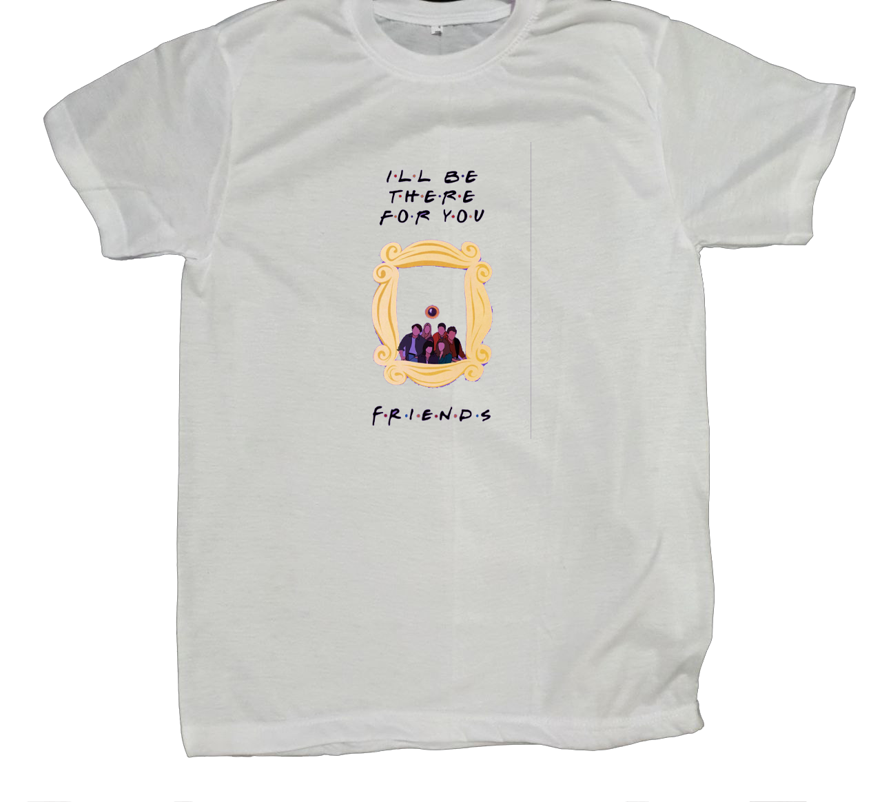 Friends t- shirt fat White 10