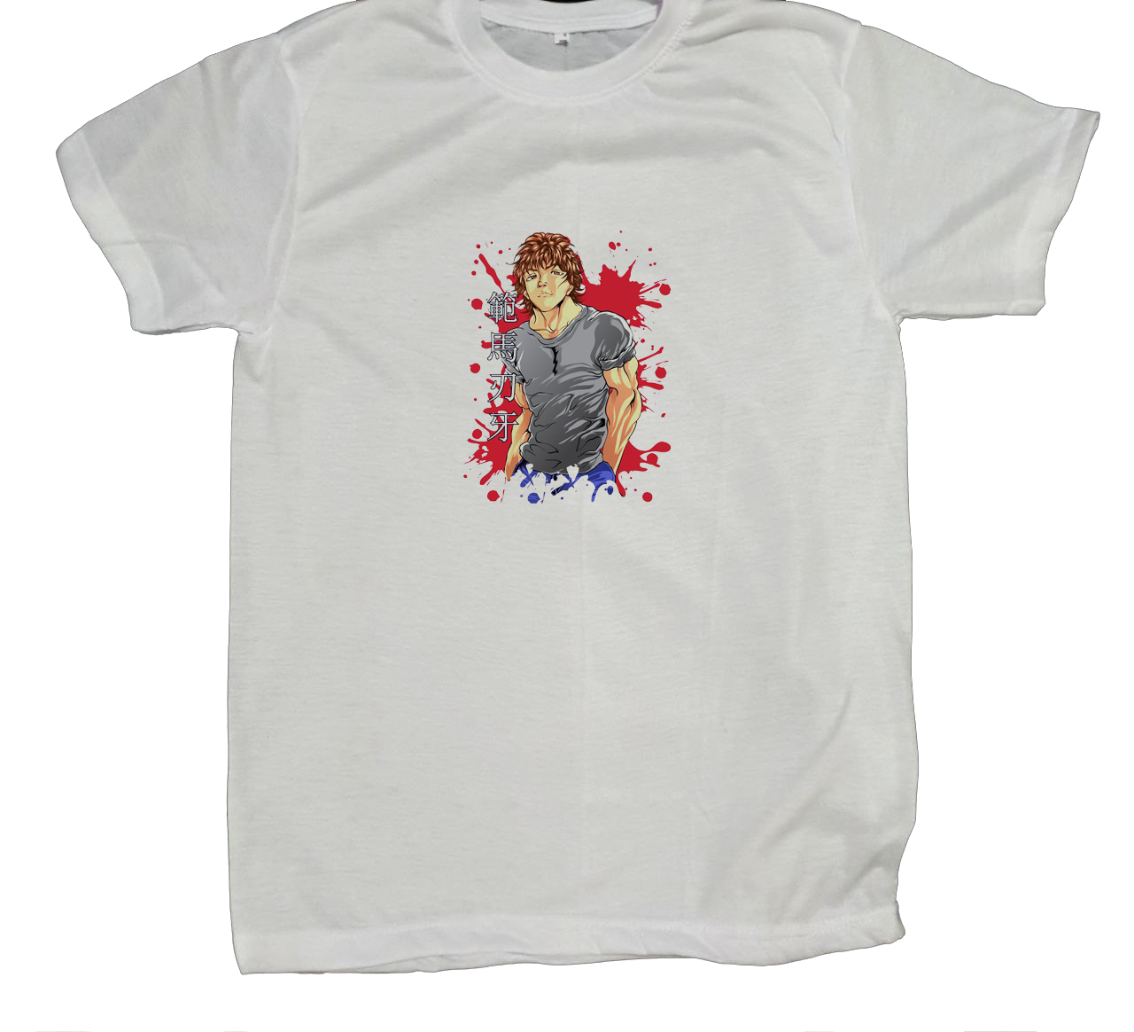 anami baki t- shirt fat White 10