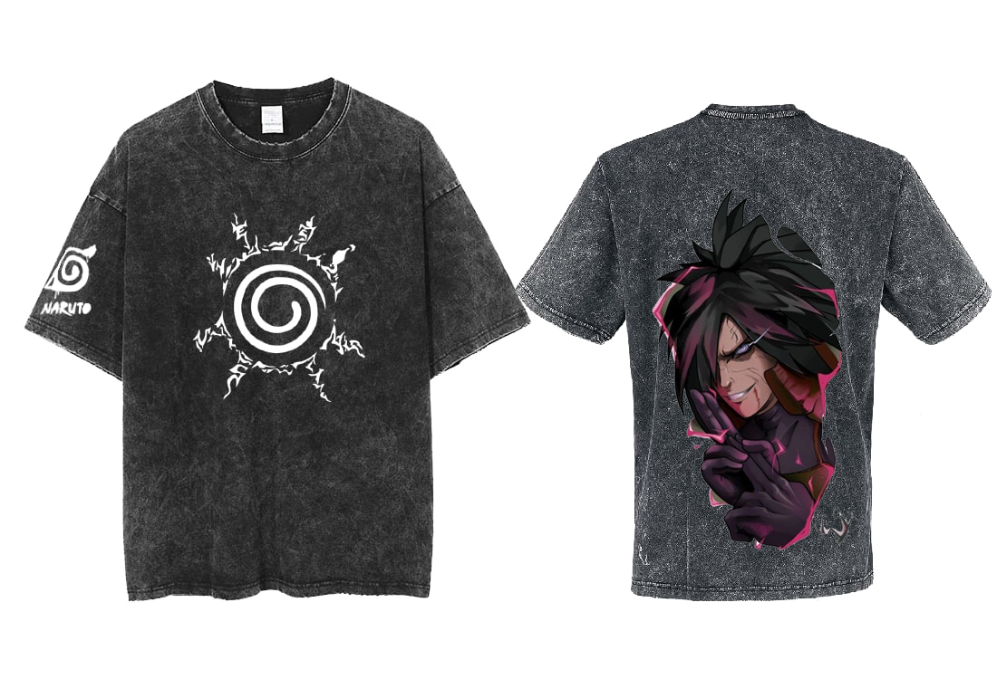 Naruto Shippuden t- shirt One Size Washed Back 9