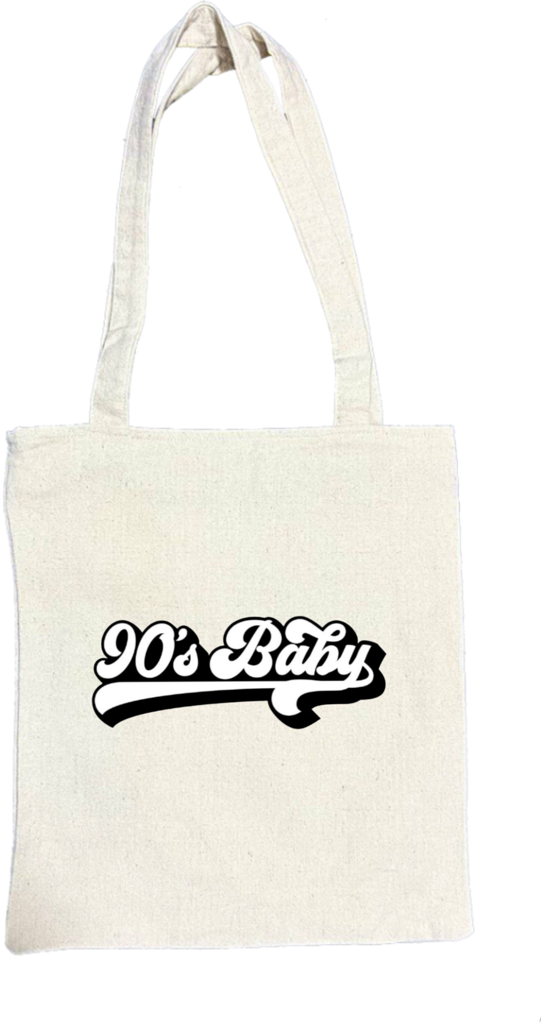 90's Baby tote bag beige 10