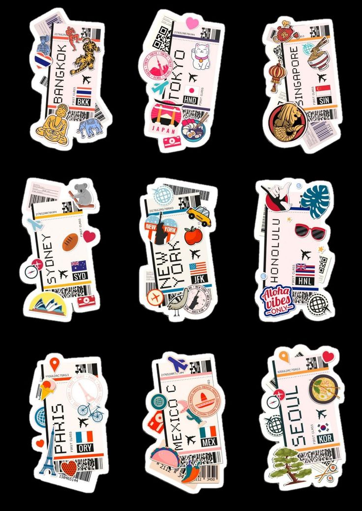 travel travellar Sticker 10