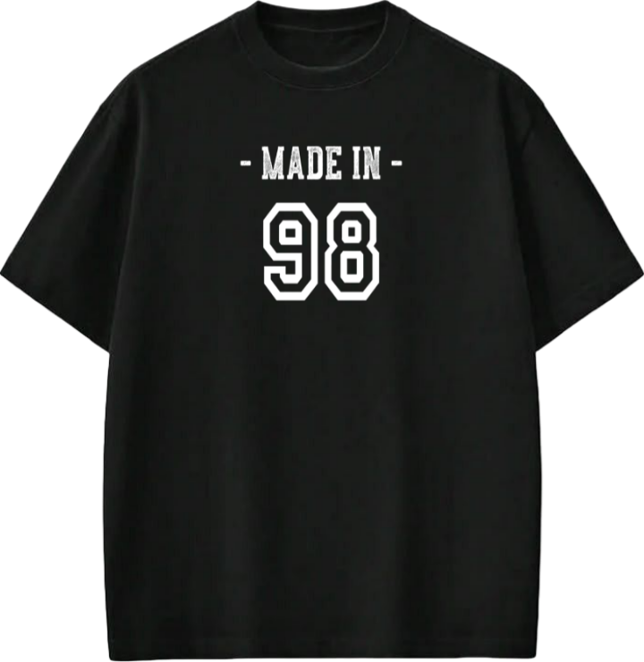 age t- shirt Black 98