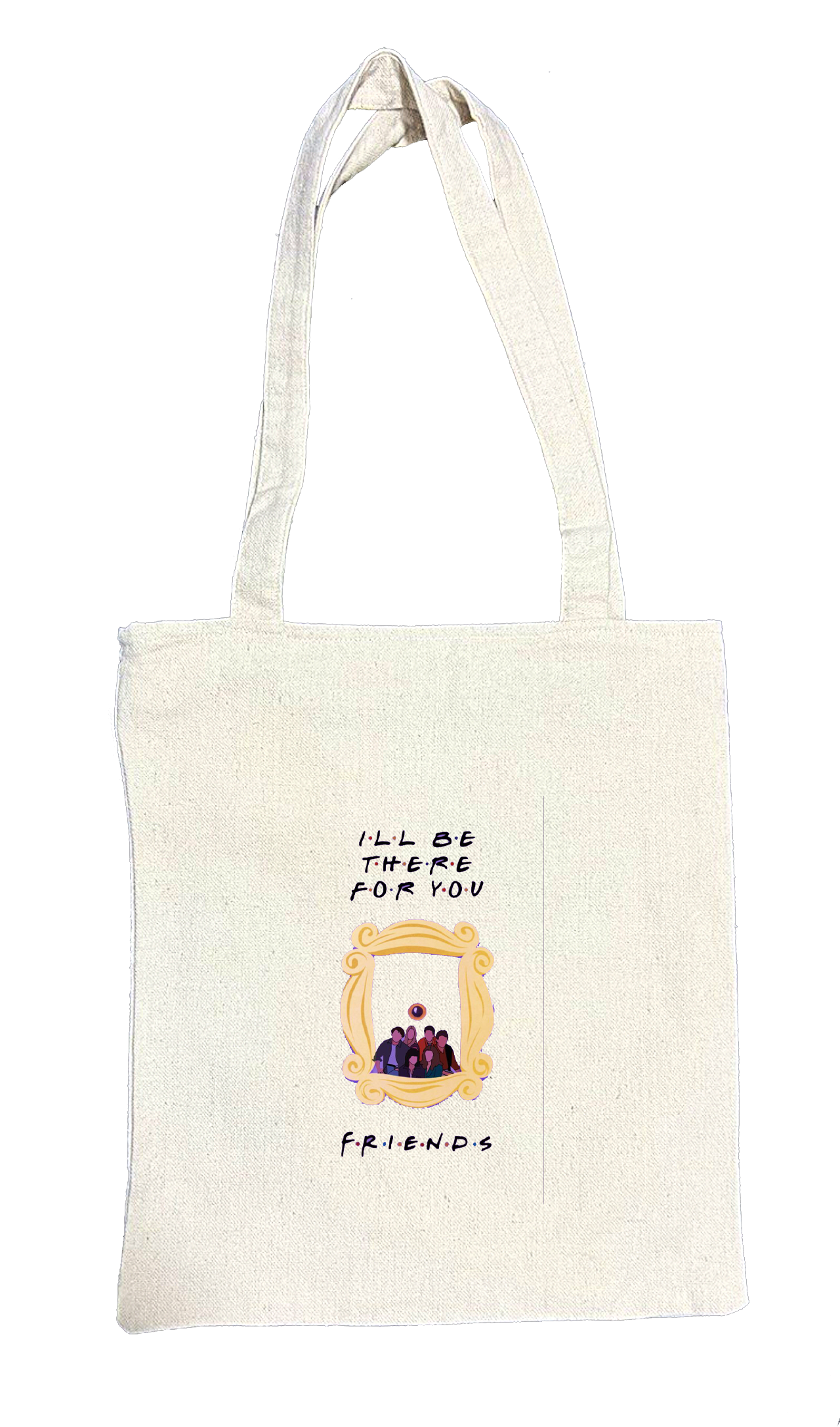Friends tote bag beige 10
