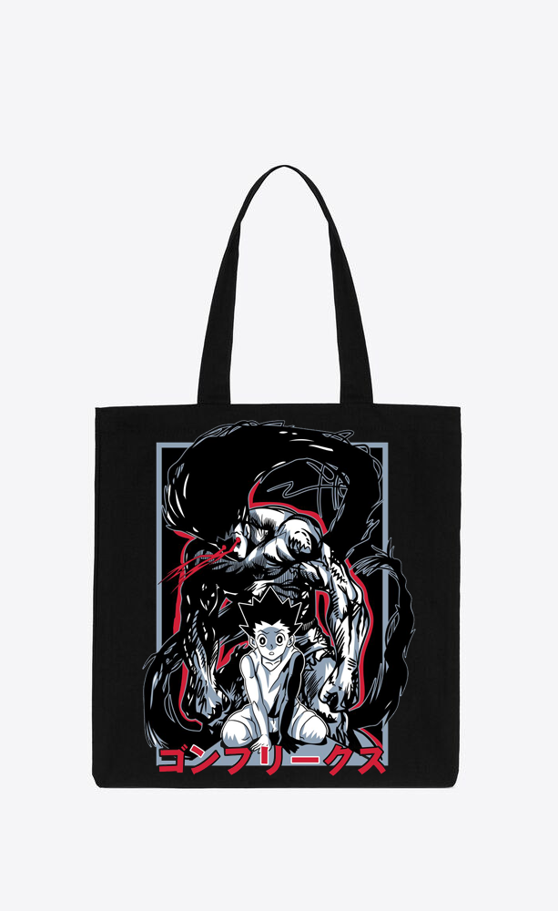 Hunter × Hunter tote bag Black 10