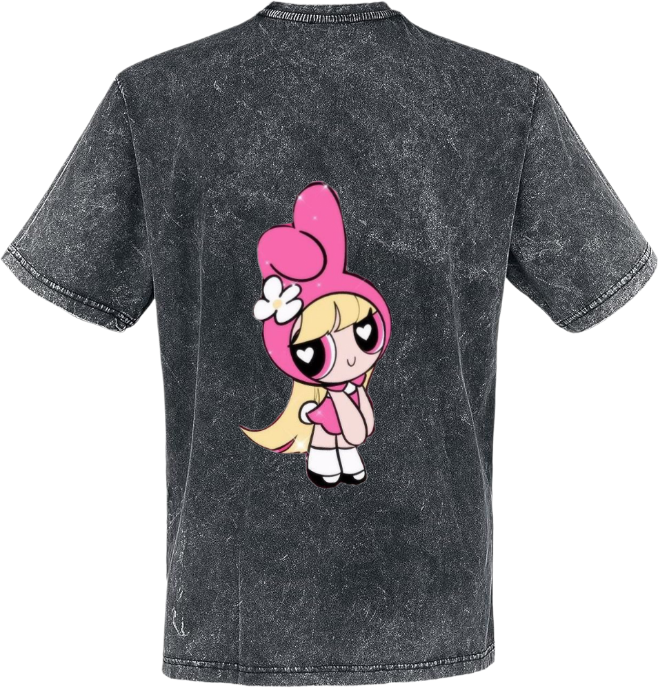 The Powerpuff Girls t- shirt One Size Washed Back 10