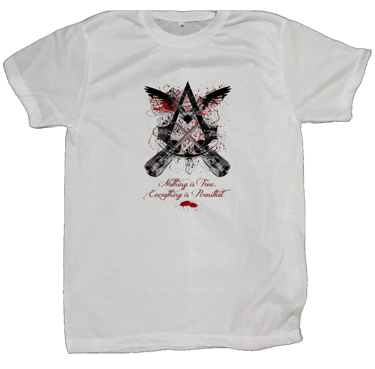 Assassin's Creed t-shirt fit White 10