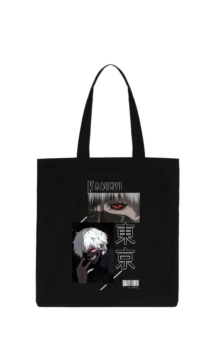 Tokyo ghoul tote bag Black 10