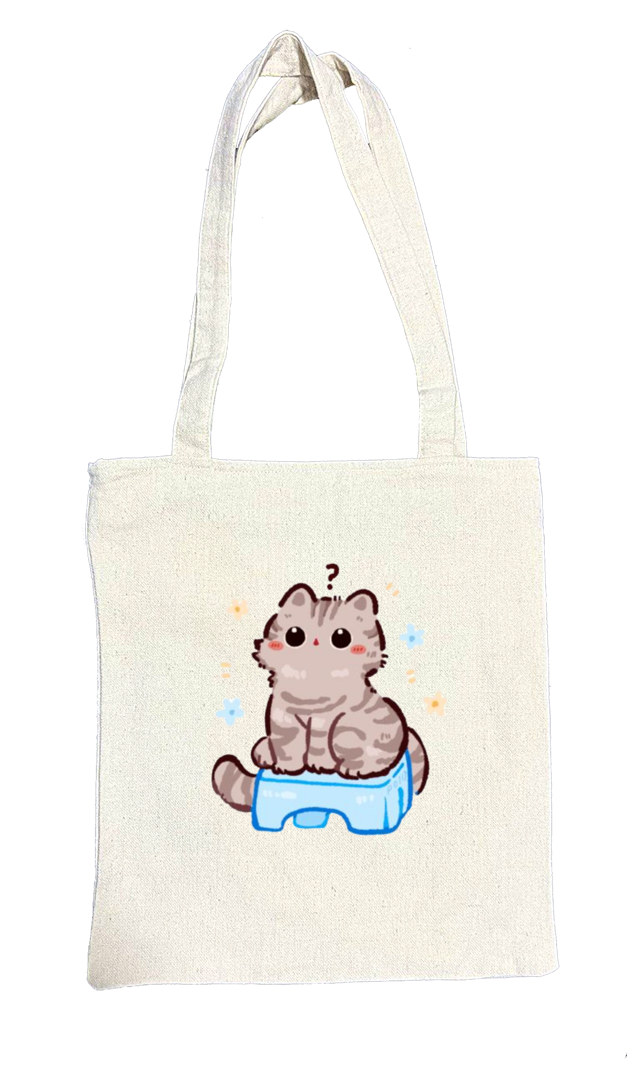 cat tote bag White 110