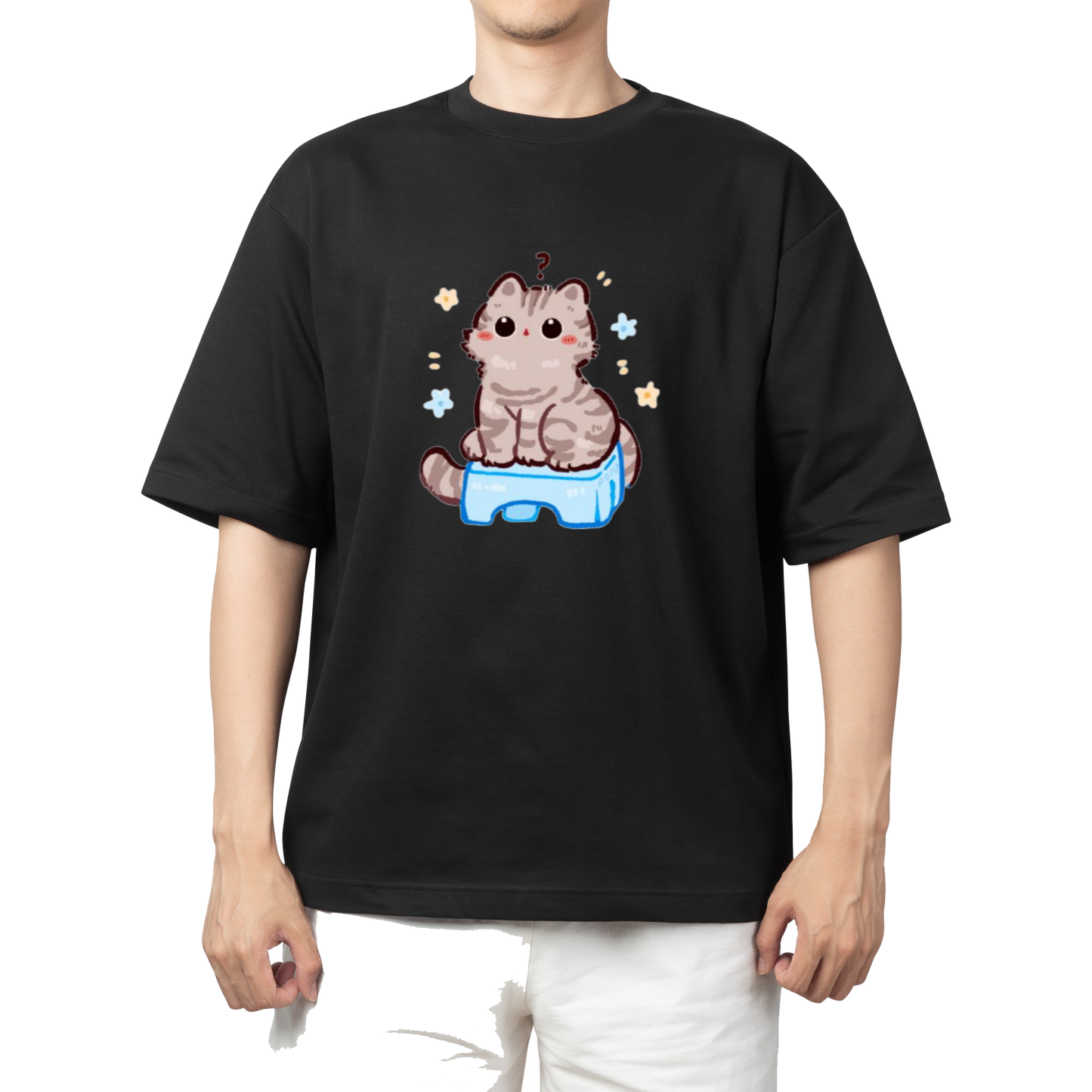 cat One Size t- shirt Black 110