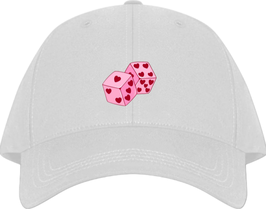 Dice Baseball cap White 107