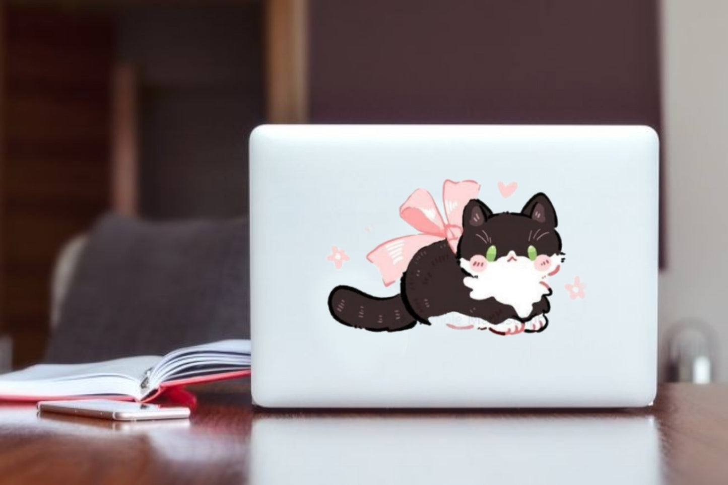 cat Laptop Sticker 115