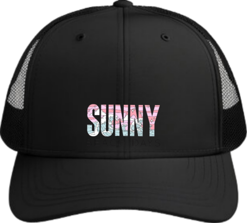 Summer Vibes Baseball cap Black 11