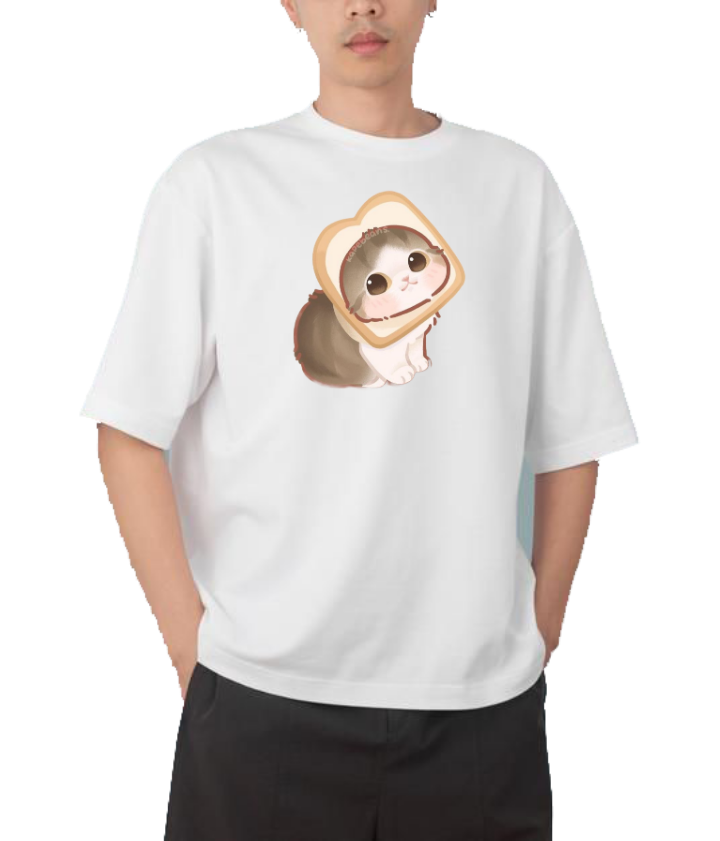 cat One Size t- shirt White 11