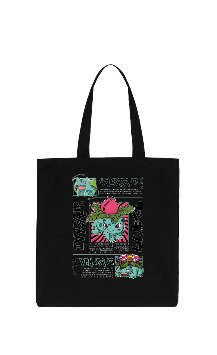 Digimon Adventure tote bag Black 11
