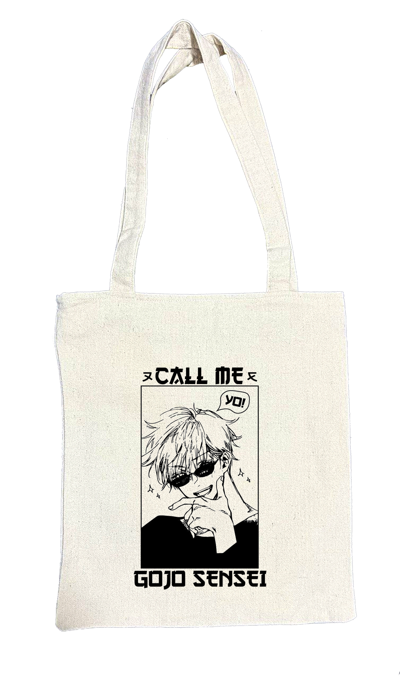jujutsu kaisen GOJO tote bag biege 11