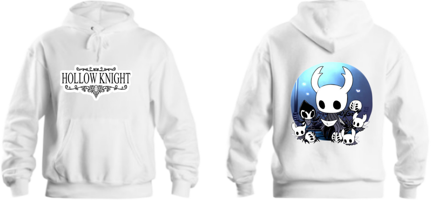 Hollow Knight One Size hoodie White Back 11