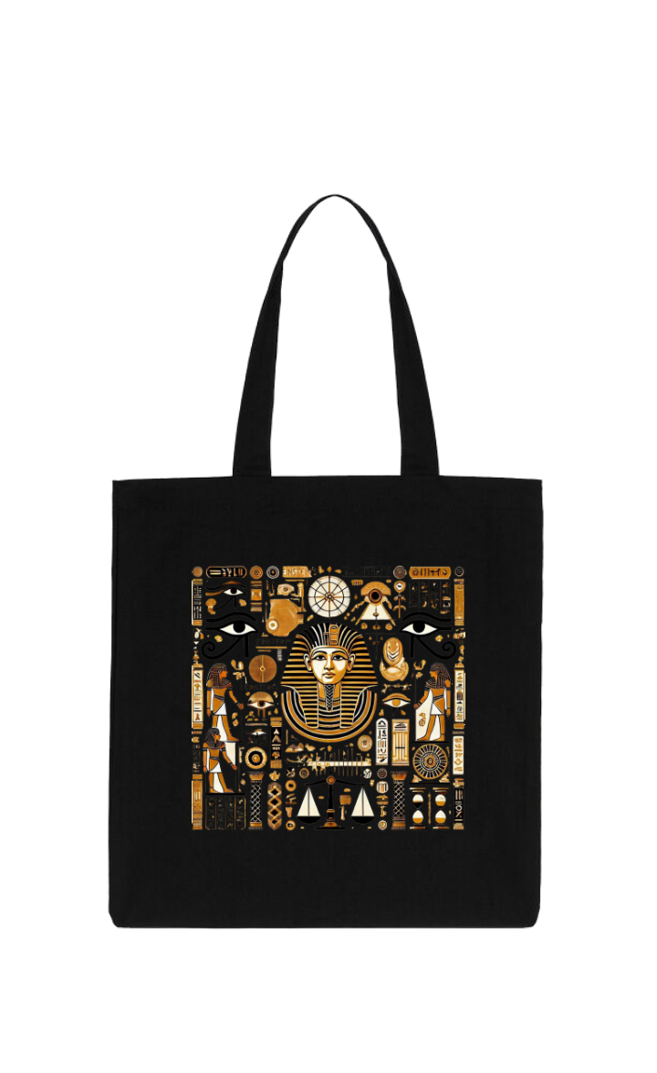 Egypt tote bag Black 11
