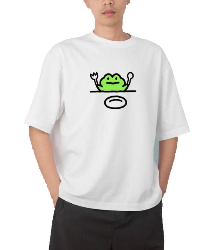Frog One Size t- shirt White 11