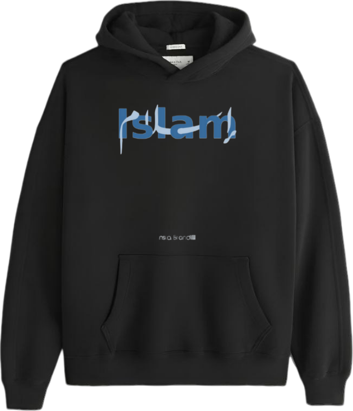 names One Size hoodie Black Islam 11