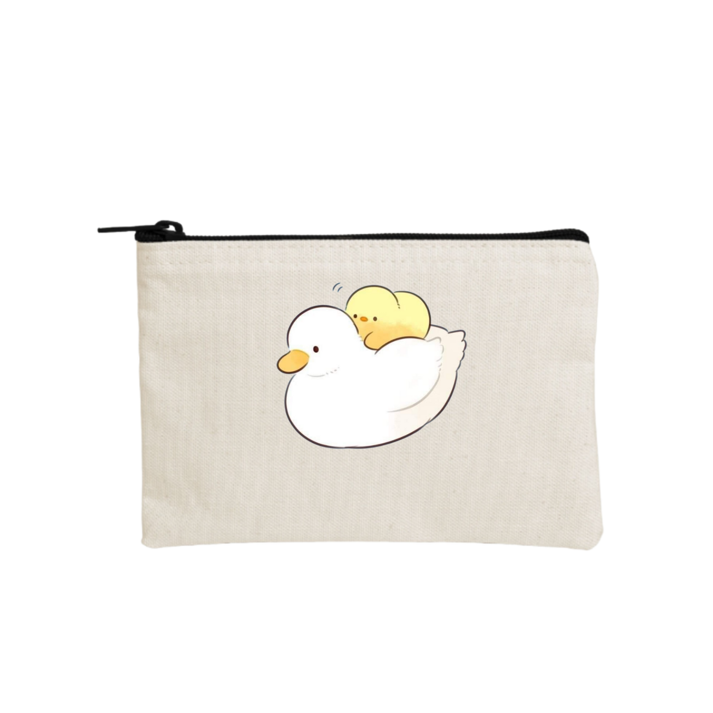 duck wallet pencil case Beige 11