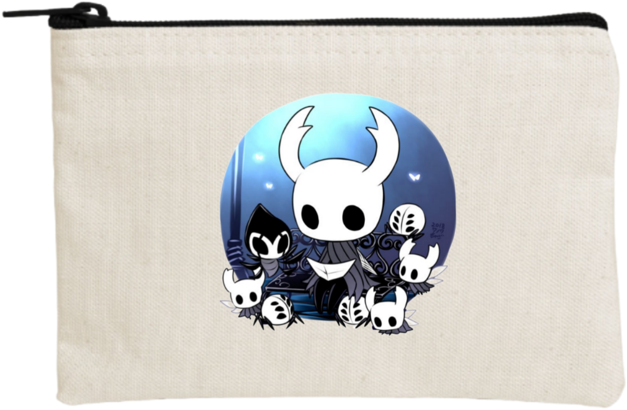 Hollow Knight wallet pencil case Beige 11