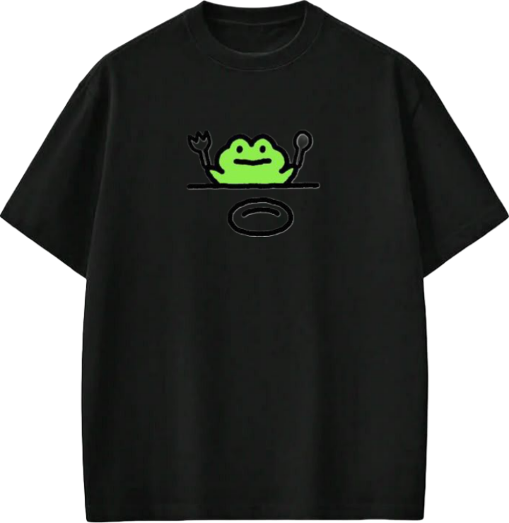 Frog One Size t- shirt Black 11