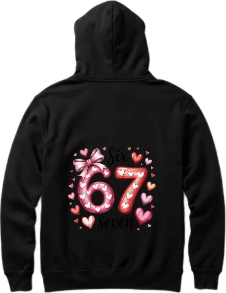 designs 67 Oversize Hoodie Black Back 11