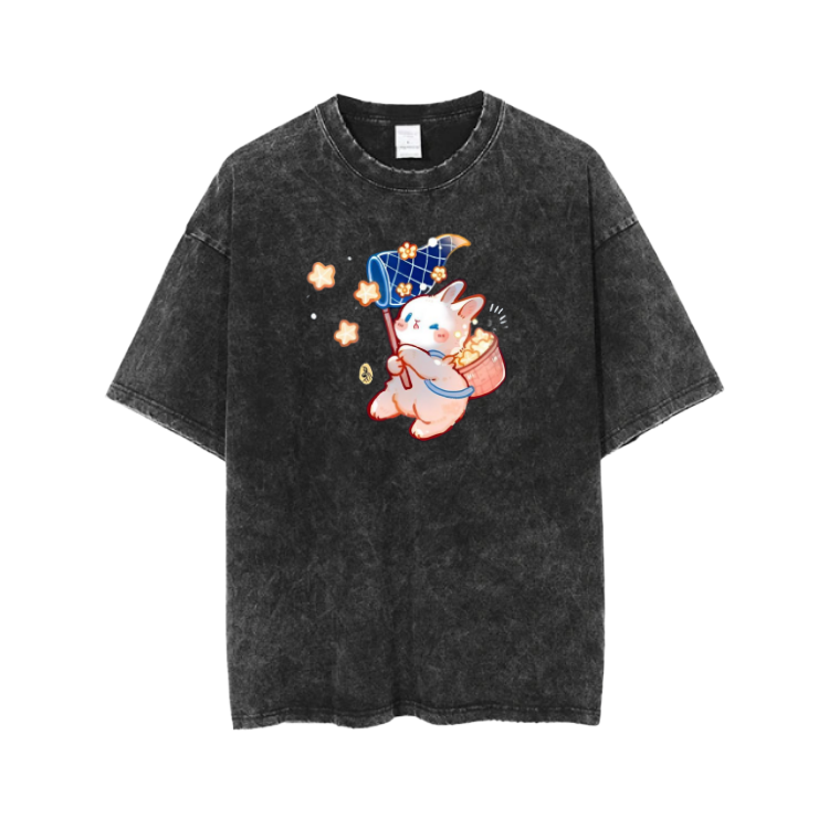 bunny One Size t- shirt Washed 11